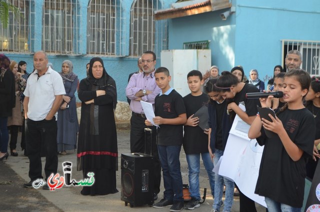  براعم جنة ابن رشد ضيوفاً على المدرسة  الثانوية الشاملة عشية الذكرى ال 59 لمجزرة كفرقاسم 